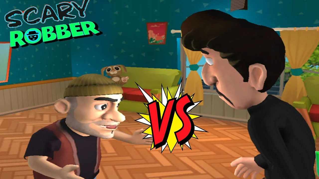 Game Scary Robber Home Clash Mod