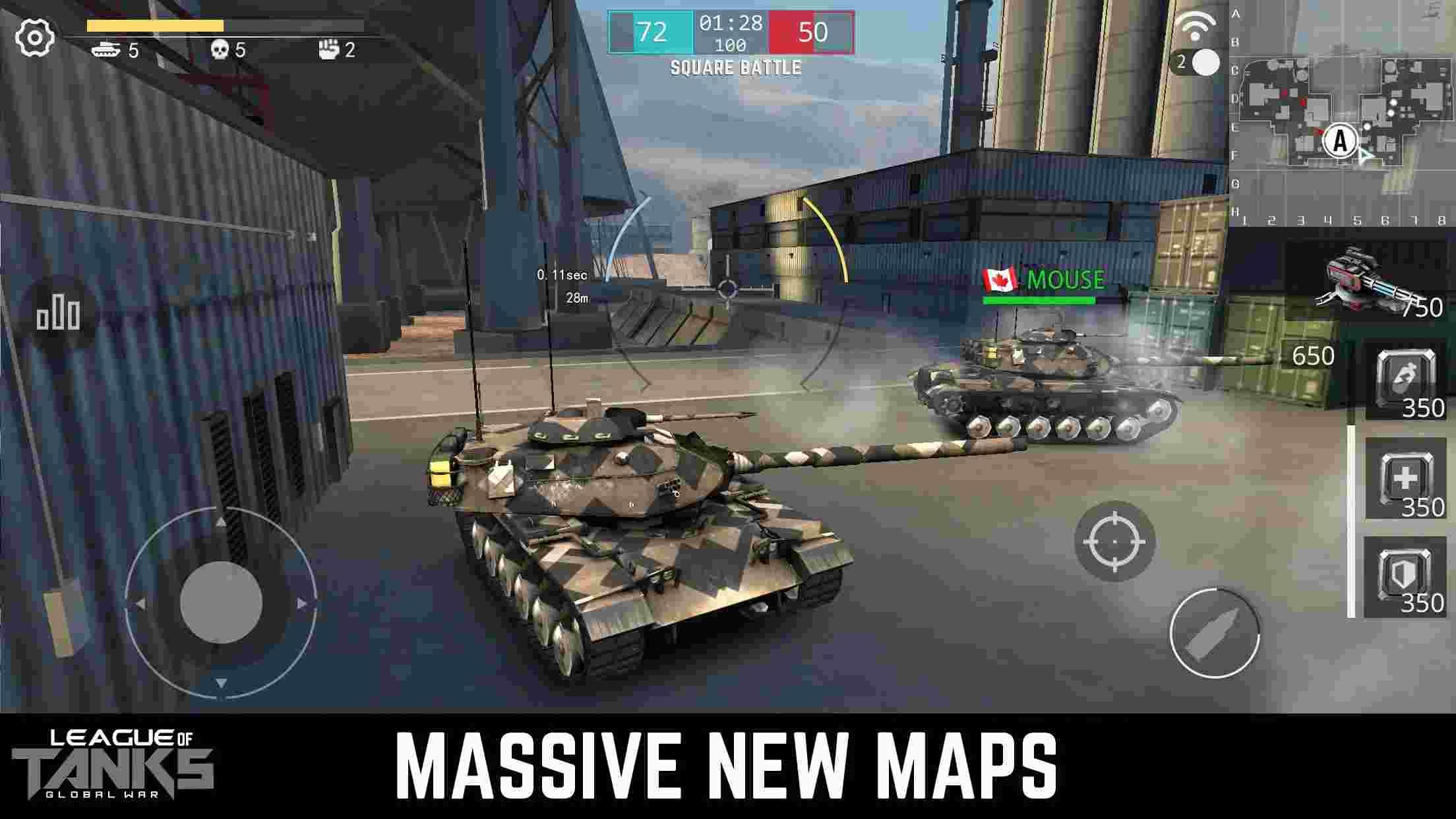 League of Tanks Mod