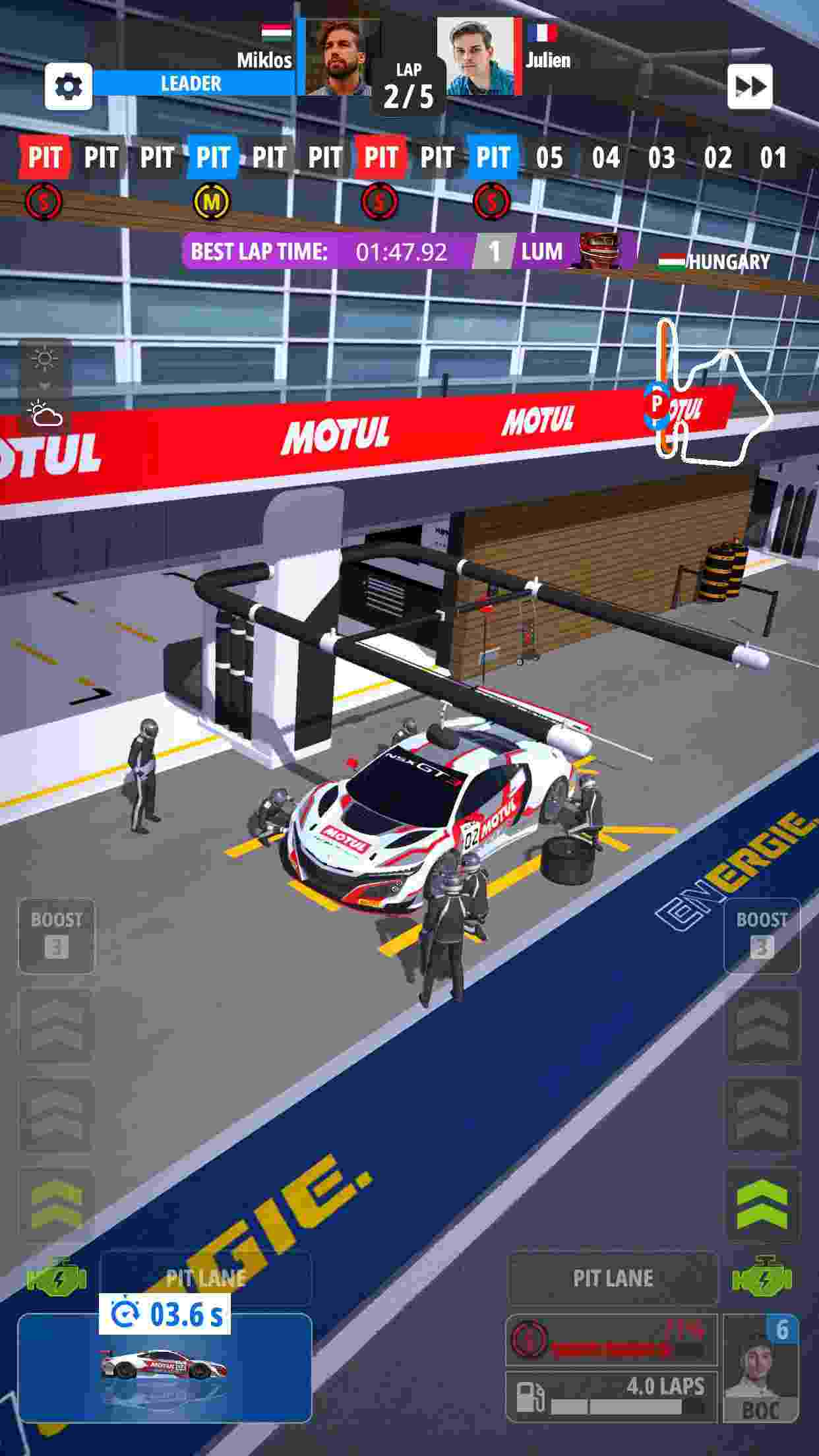 GT Manager Mod game