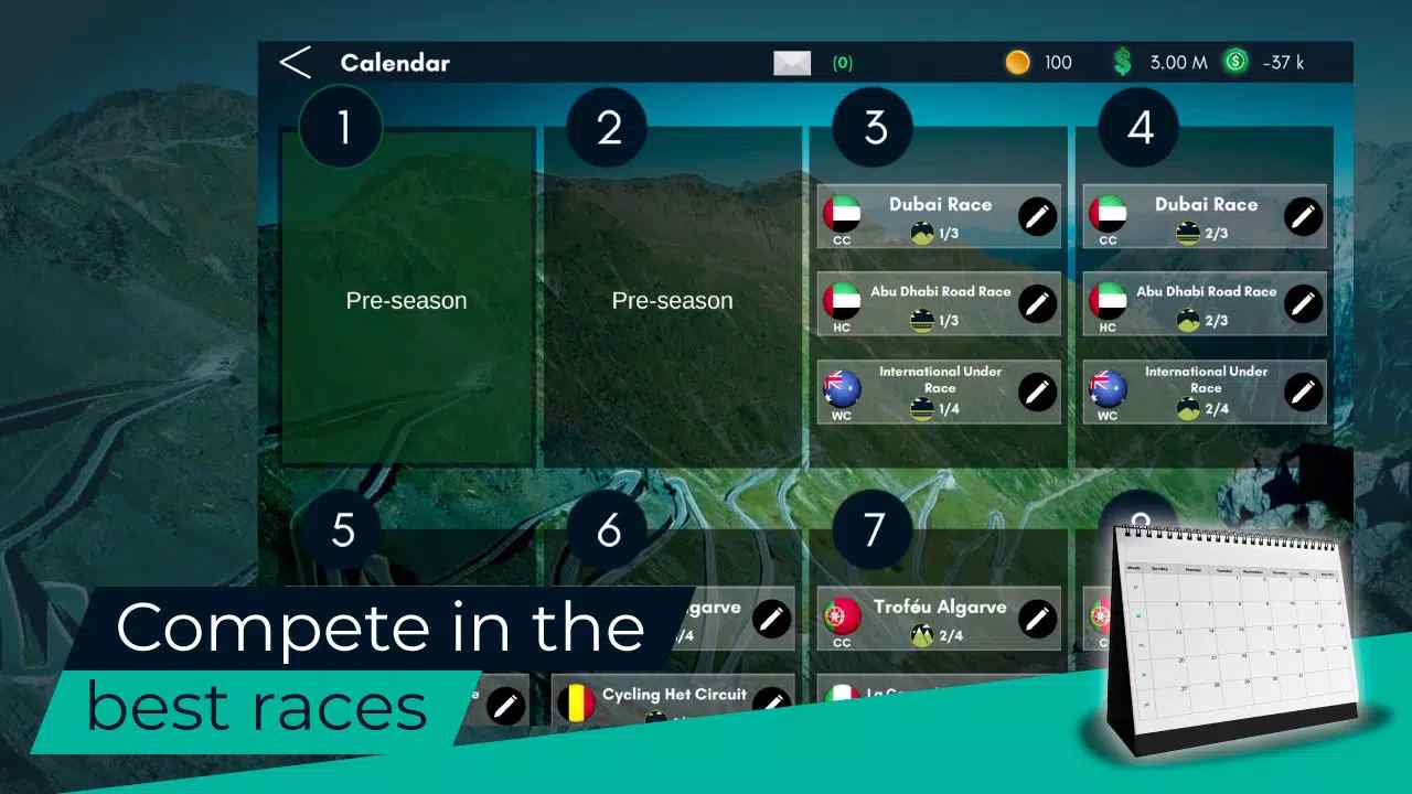 game Live Cycling Manager 2021 Mod