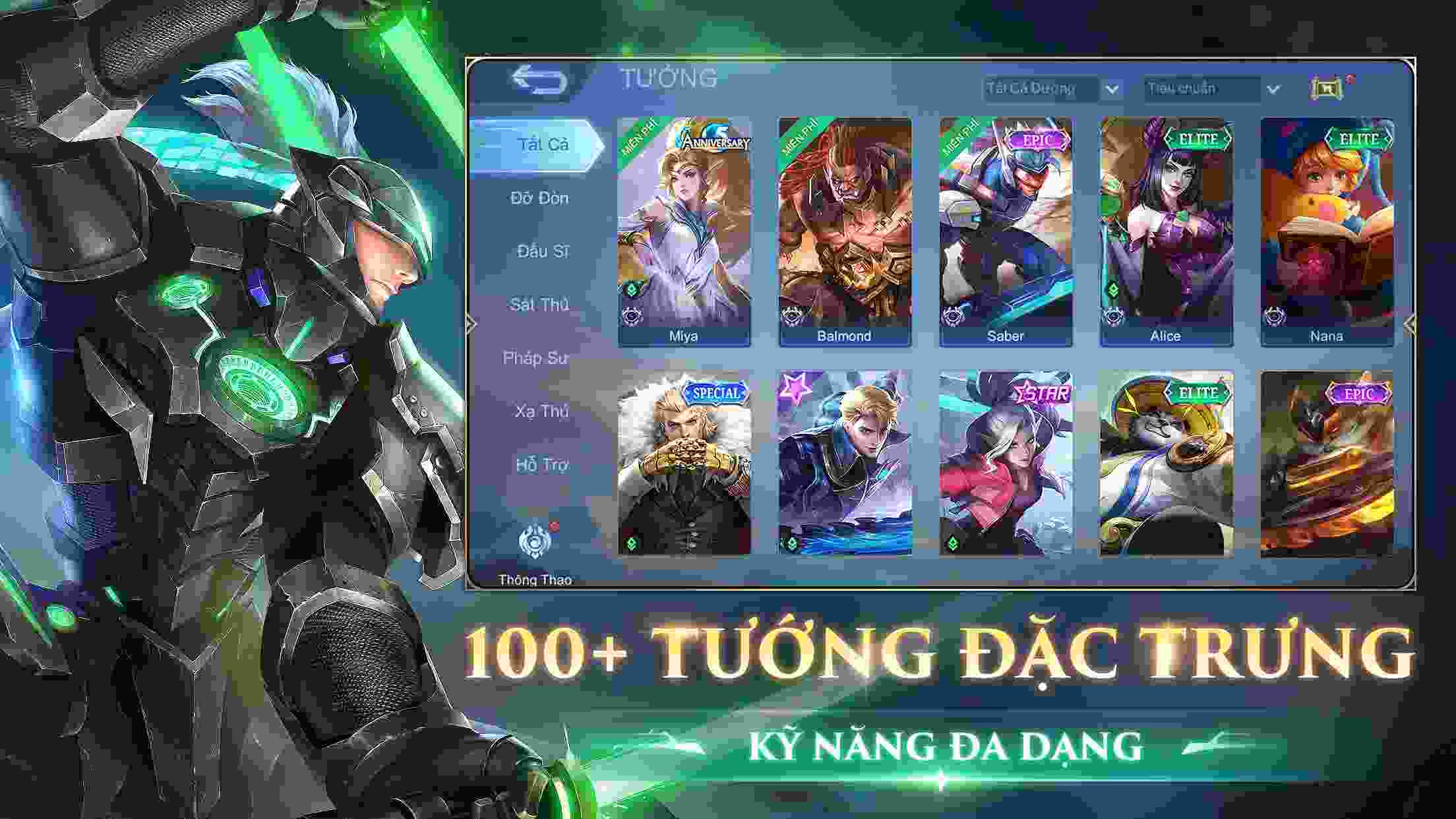 trò chơi Mobile Legends Bang Bang Mod
