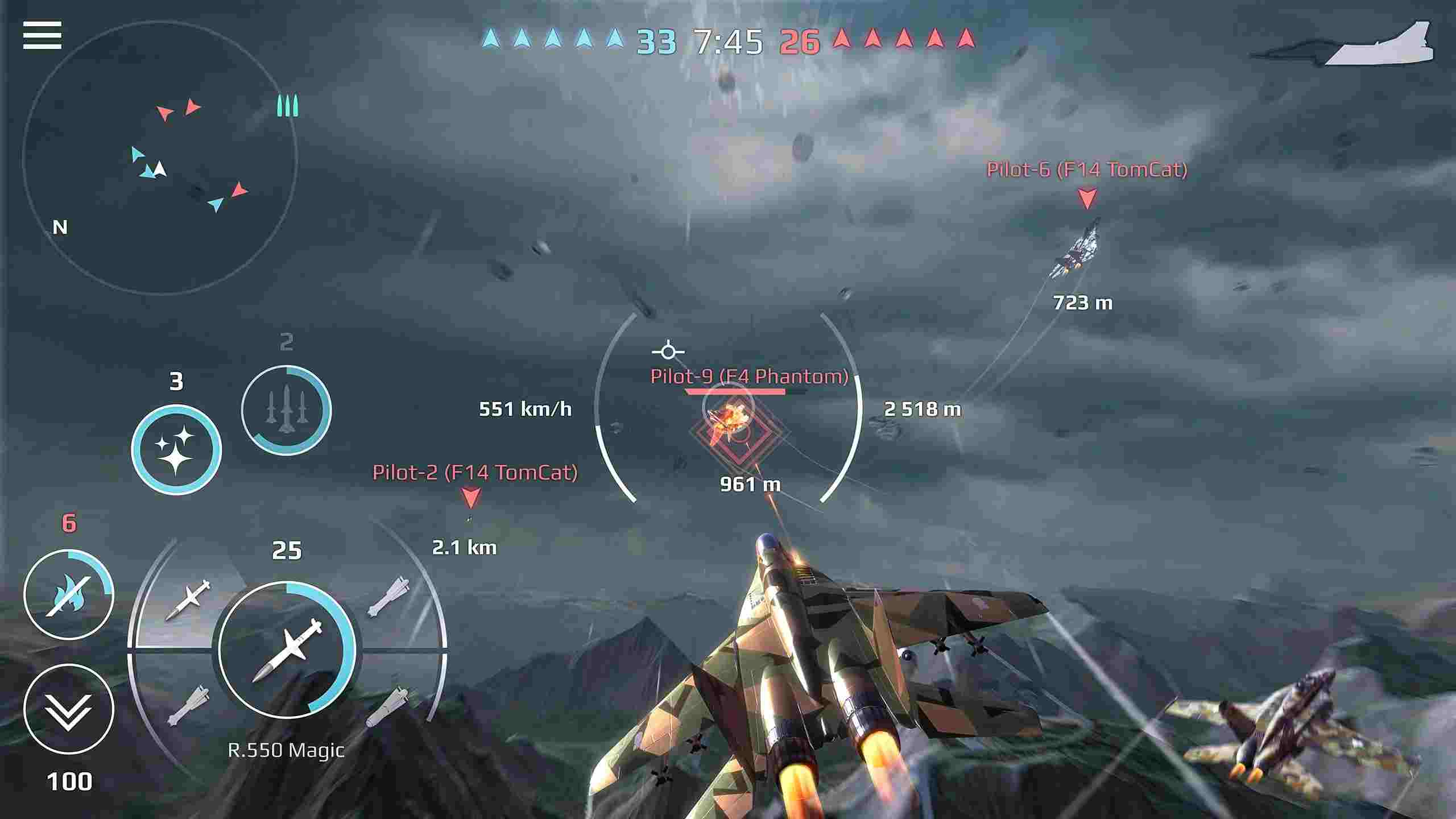 Sky Combat Mod