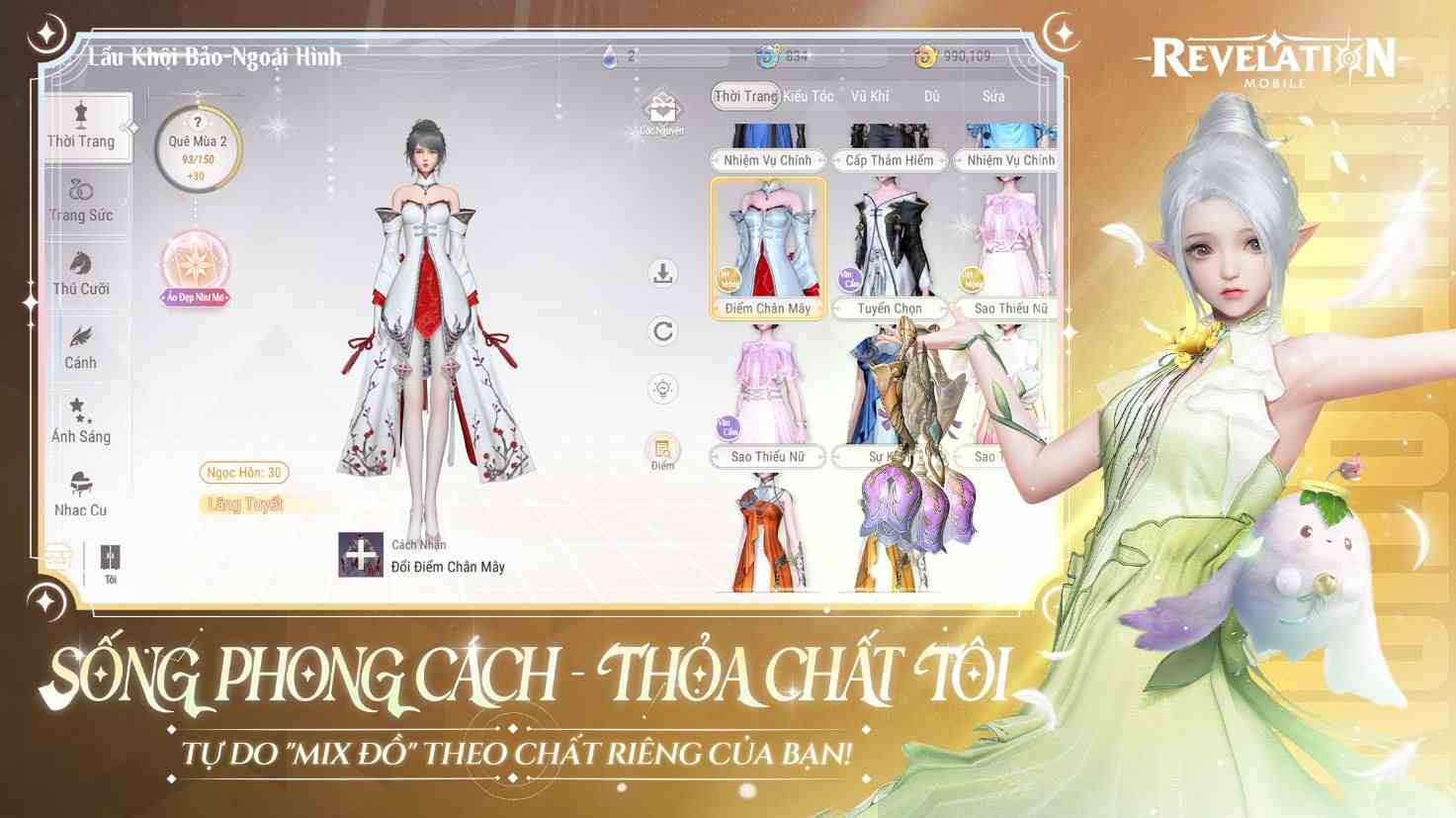 Game Revelation Thiên Dụ MOD