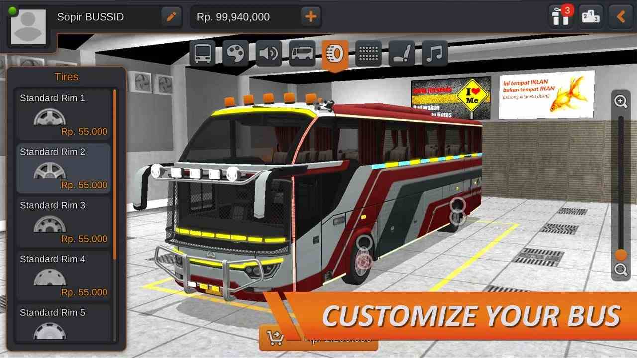 Game Bus Simulator Indonesia MOD APK
